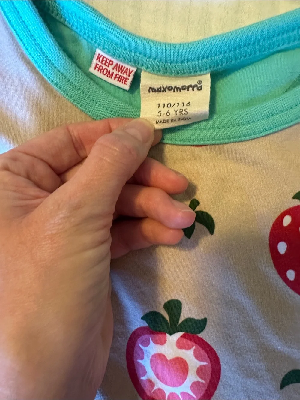 Maxomorra pajama set. Swedish organic cotton.